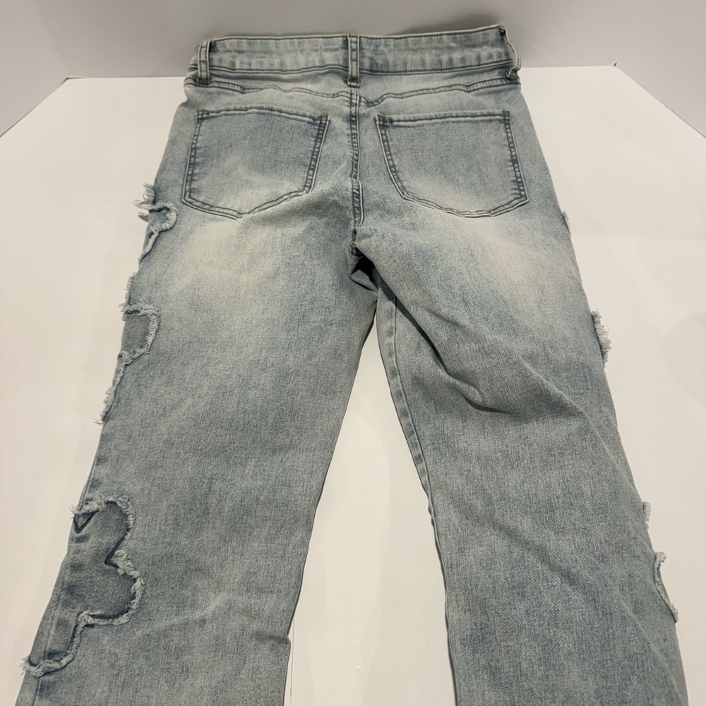 Ashley Mason Premium Distressed Patchwork Jeans L… - image 4